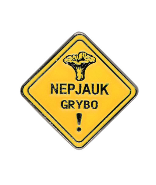 Nepjauk grybo Mushroom Pin